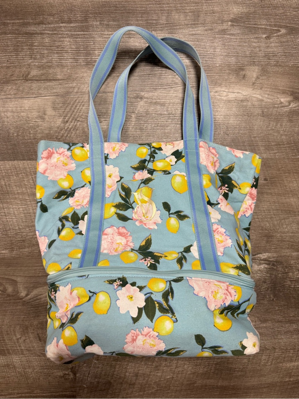 Victoria’s Secret Lemon Print Insulated Cooler Bag